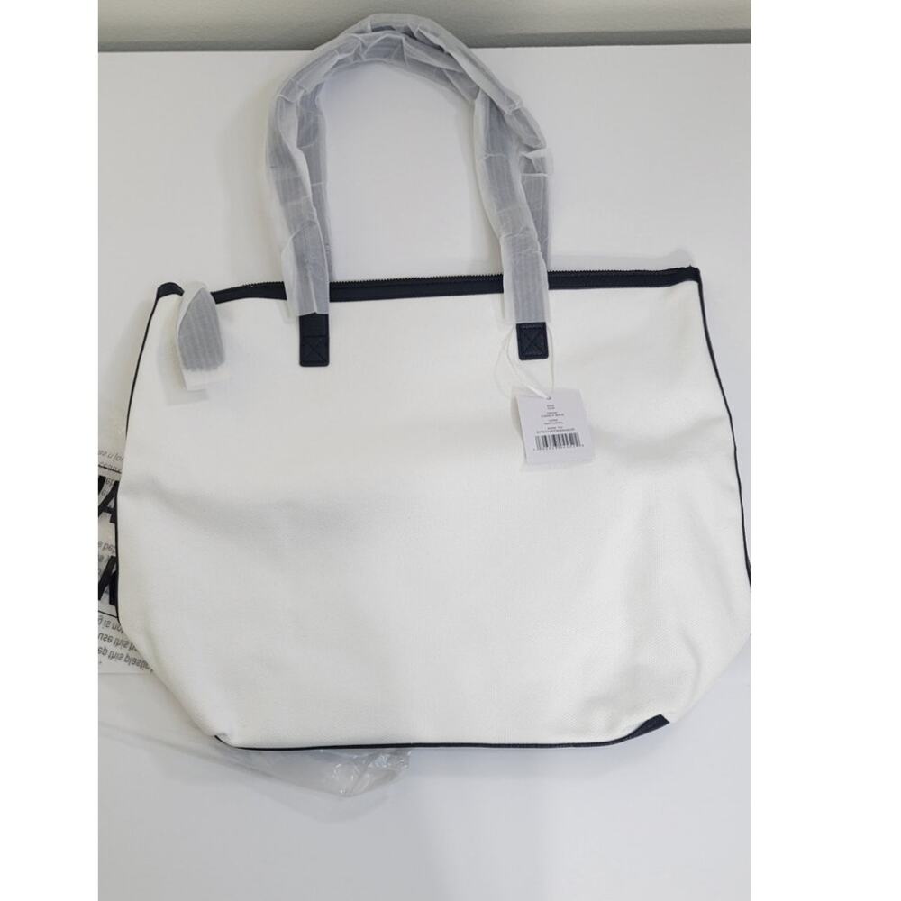 Walter Baker Tote Large Weekender Canvas Bag Overnight Laptop Office Tote NWT - Picture 7 of 9